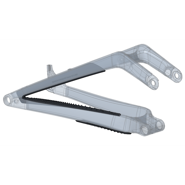 Scott SPARK DC 27 Chainstay/Seatstay Protector 3pc Glue