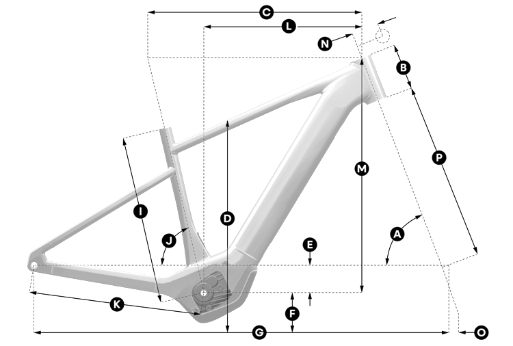 Geometry of SCOTT Axis 10 Bike