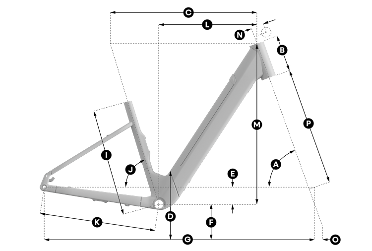 Geometry of SCOTT Sweep 20 Wave Bike