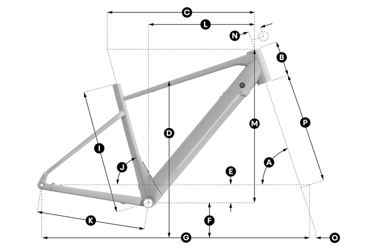 Geometry of SCOTT Sweep 20 Bike