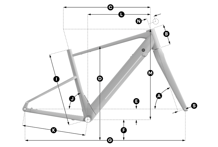 Geometry of SCOTT Sweep 10 Bike