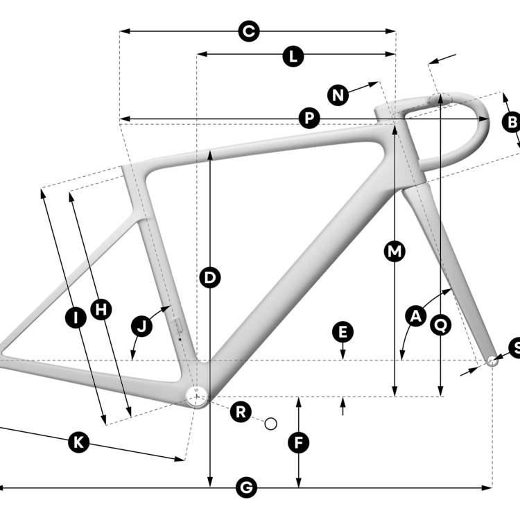 Geometry of Vélo SCOTT Addict RC 30