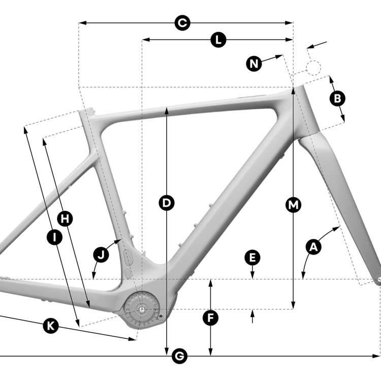 Geometry of Vélo SCOTT Solace Gravel 30