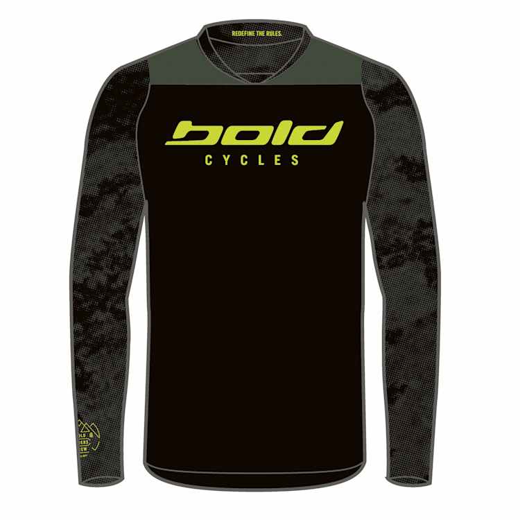BOLD Trail Enduro Langarmshirt für Herren