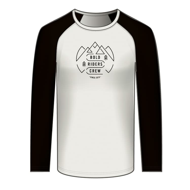 BOLD Rider Crew Langarmshirt für Herren