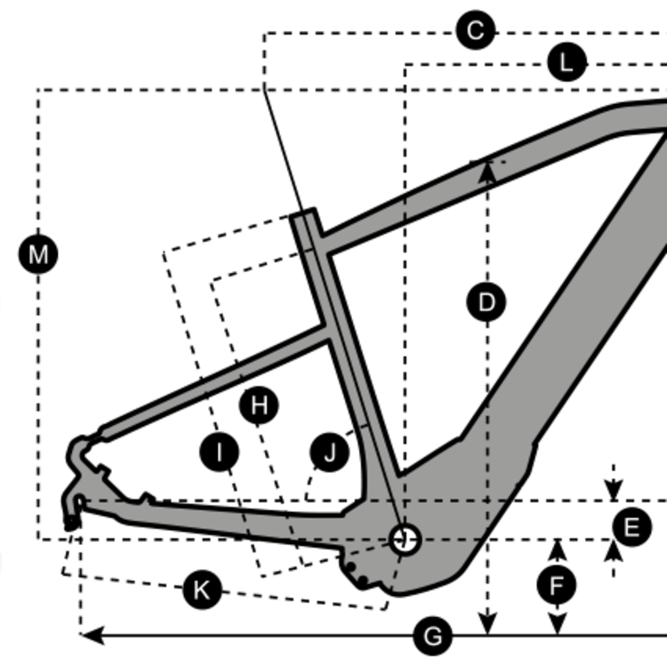 Geometry of SCOTT Silence eRide 10 Men Bike
