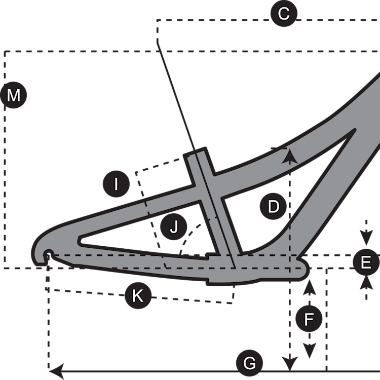 Geometry of SCOTT Contessa Walker Bike