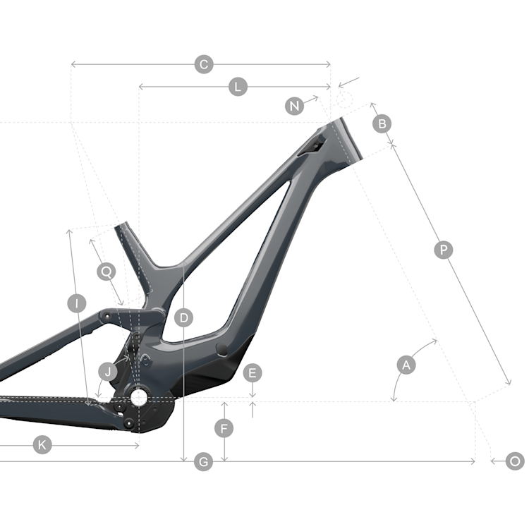 Geometry of SCOTT Gambler 10 Bike
