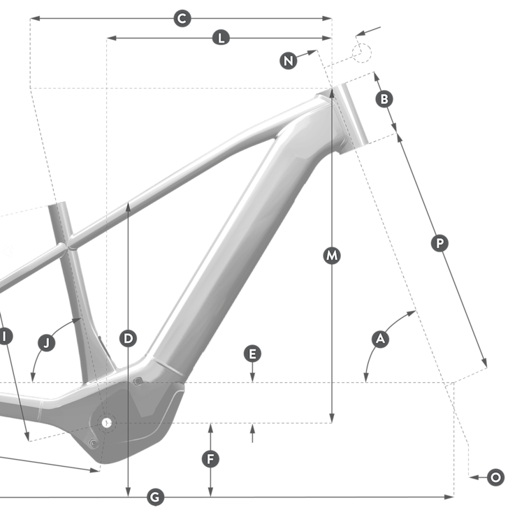Geometry of SCOTT Axis 10 Bike