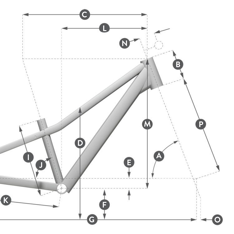 Geometry of SCOTT Scale RC 200 Bike