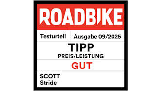 SCOTT Stride gewinnt Preis-Leistungs-Siegel: Top-Performance zum fairen Preis