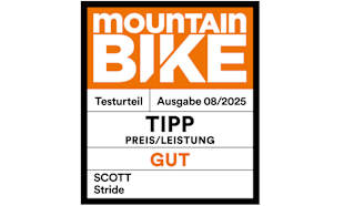 SCOTT Stride gewinnt Preis-Leistungs-Siegel: Top-Performance zum fairen Preis