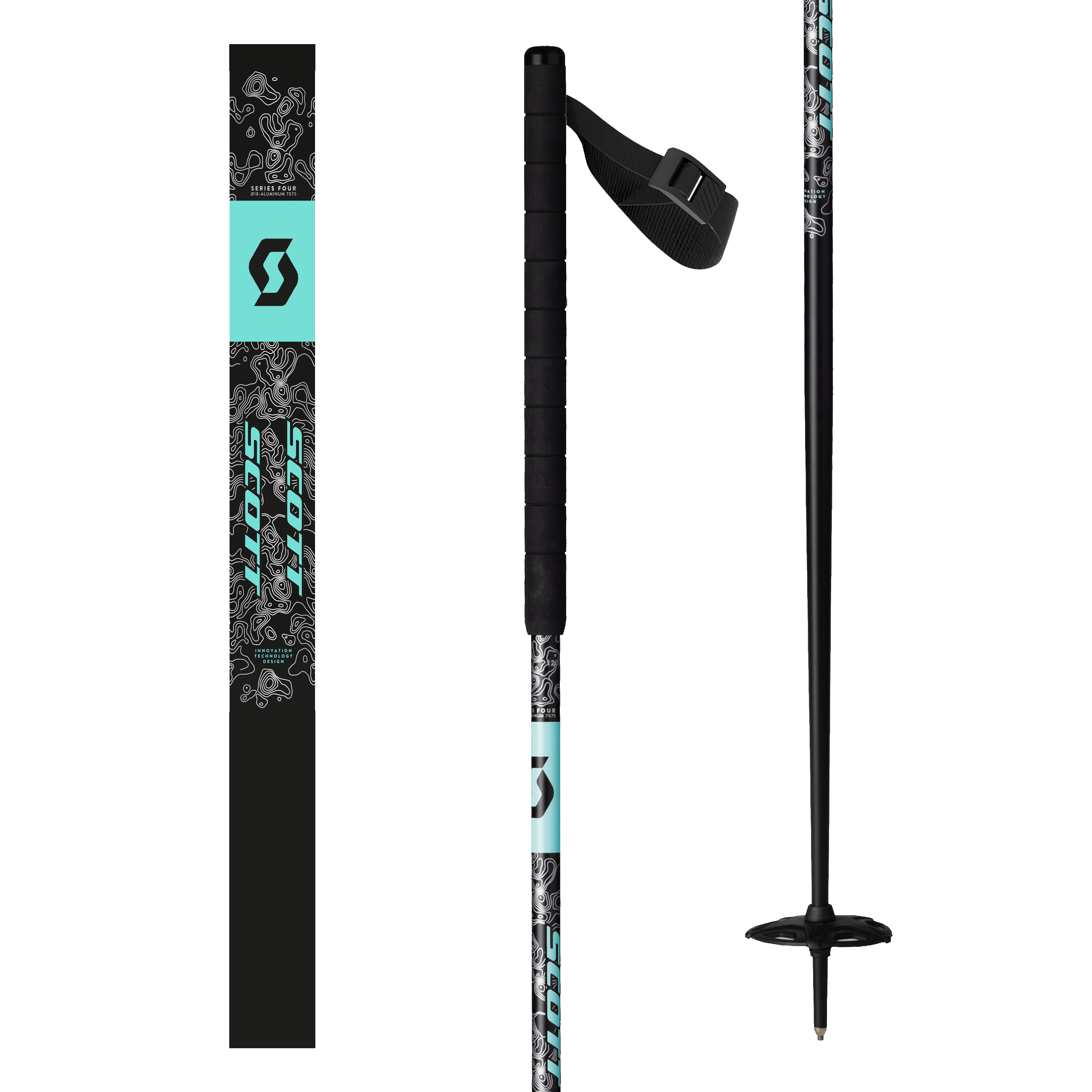 Bâtons de ski SCOTT Pure Adjust SRS