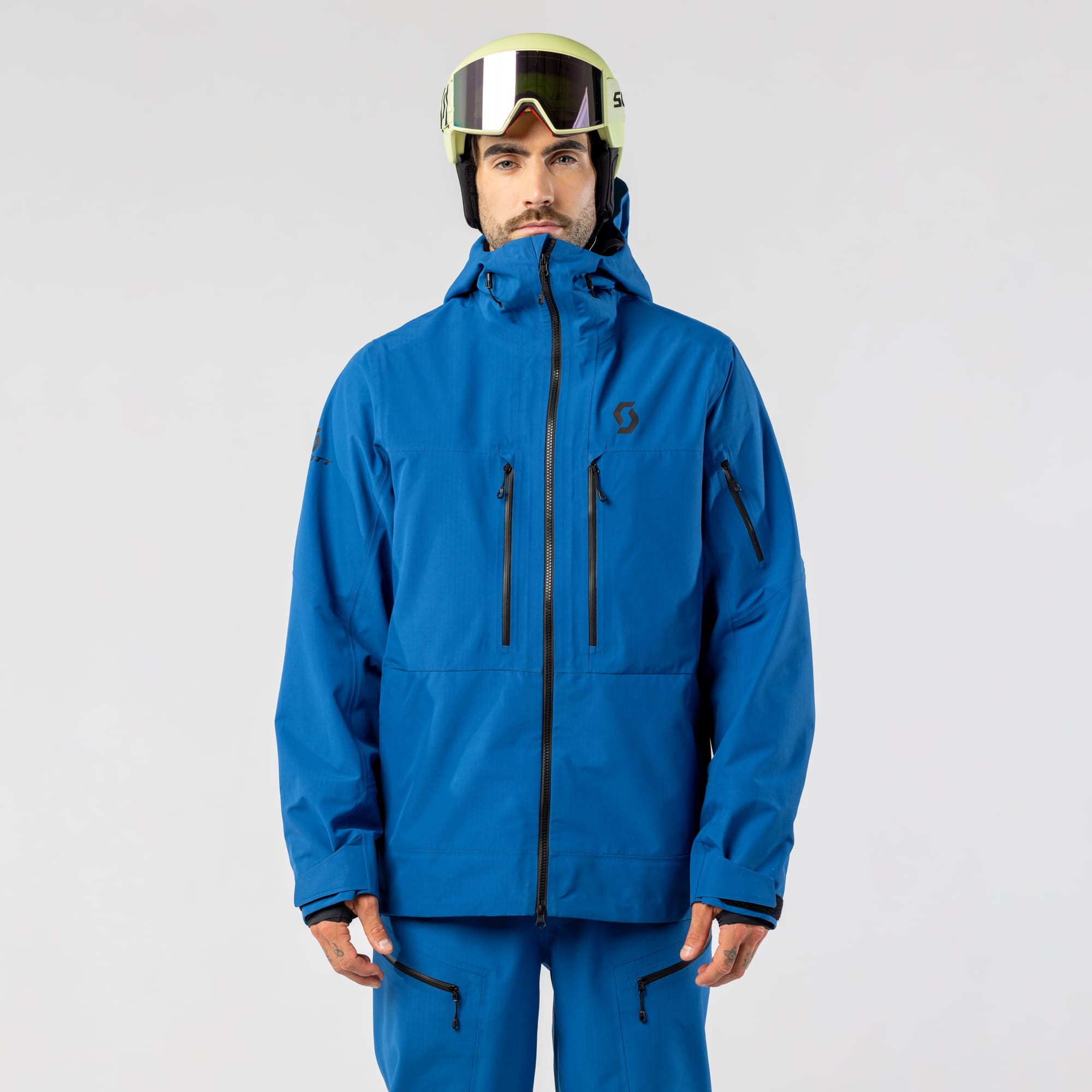 【美品】SCOTT 3レイヤー JACKET メンズM ハードシェル SCOTT Vertic Ripstop 3 Layer Men's Jacket